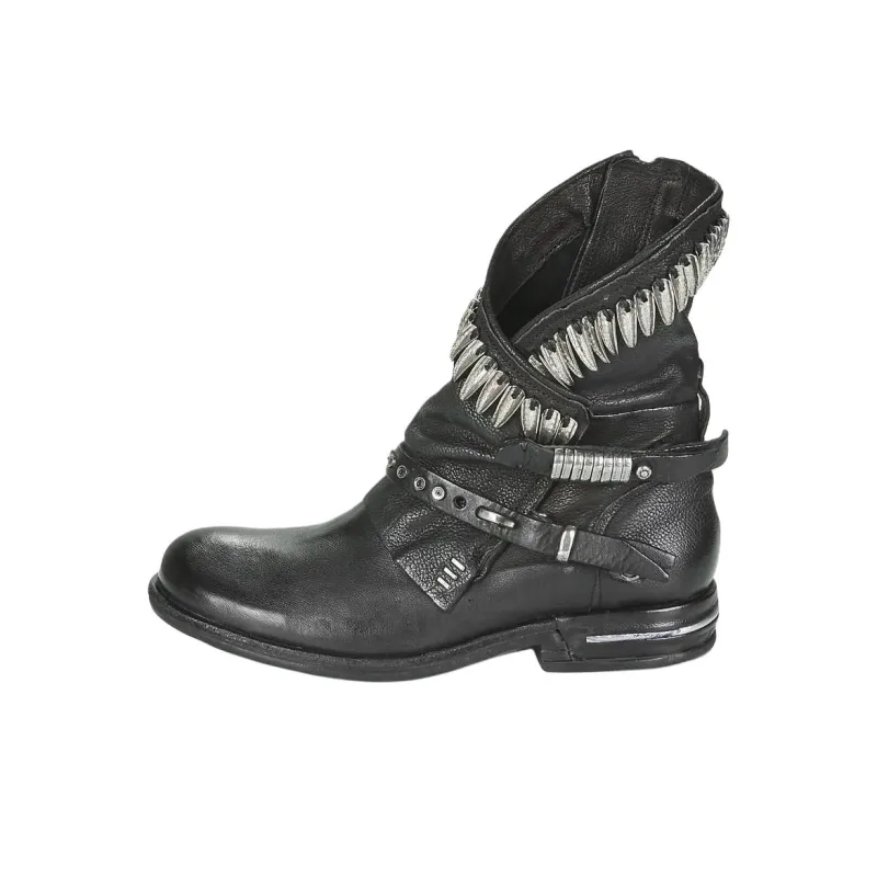 AirStep Tial Foglie Ankle Boots Women's Black-0