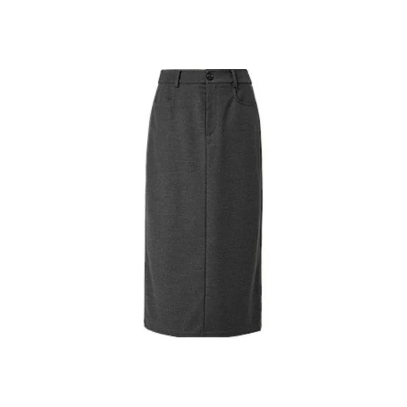 Hopeshow Casual Long Skirts Women's-0