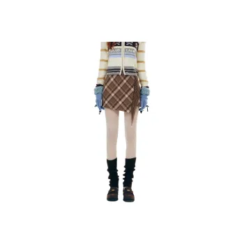 LA CRAWFISH Casual Short Skirts Women's