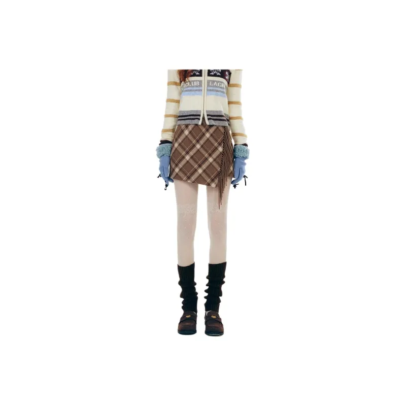 LA CRAWFISH Casual Short Skirts Women's-0