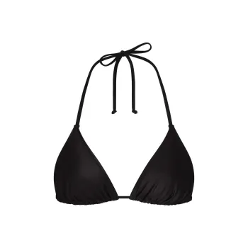 SKIMS SHINE SWIM TRIANGLE TOP Bikini Women's ONYX/Onyx