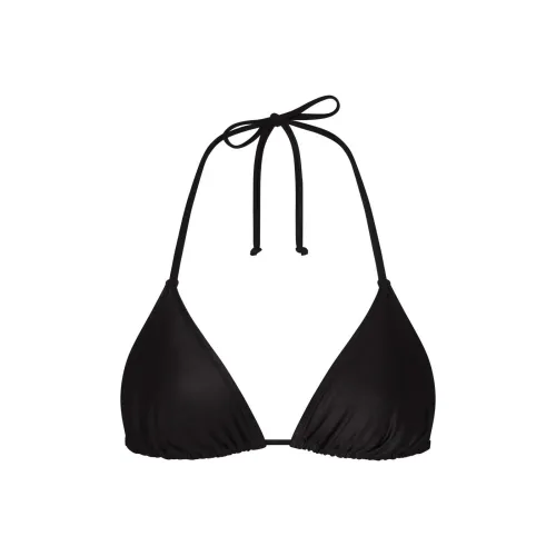 SKIMS SHINE SWIM TRIANGLE TOP Bikini Women's ONYX/Onyx