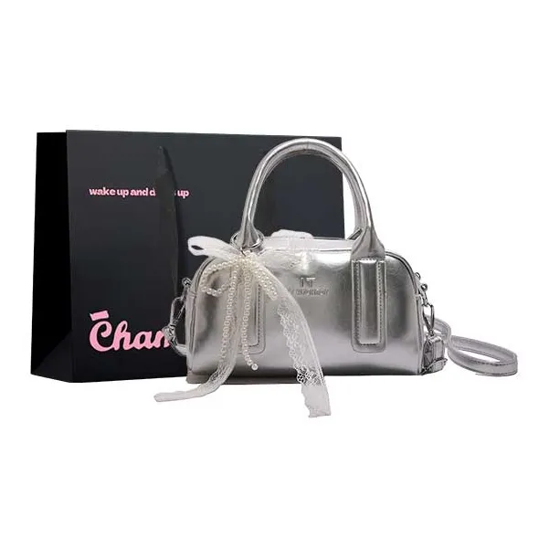 Champion Cub PU Boston Bag, Shoulder Bag, Crossbody Bag, Handbag Women's Multicolor-10