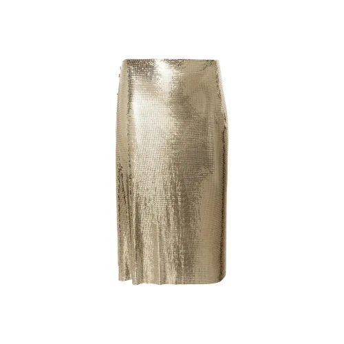 Paco Rabanne Pression Chainmail Midi Skirt