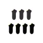 Black ﹡4+Dark Gray ﹡3