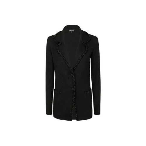 EMPORIO ARMANI Crystal embellished Blazer