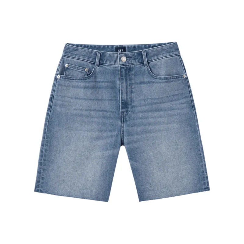 GAP Denim Shorts Women's Dark Blue-0