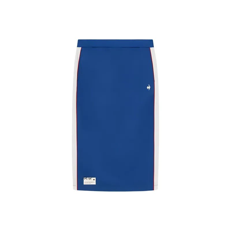 Le Coq Sportif Casual Long Skirt Women's French Blue-0