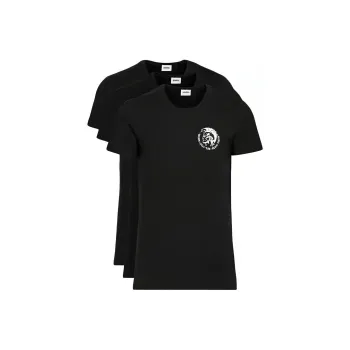 DIESEL Regular T Shirt Men's 3 Pack Black