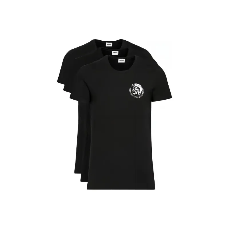 DIESEL Regular T-Shirt Men's 3 Pack Black-0