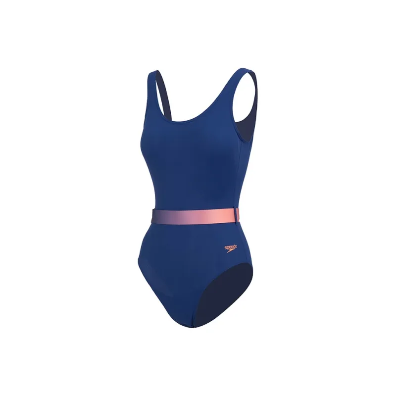 Speedo One piece Swimsuit Women's Blue-0