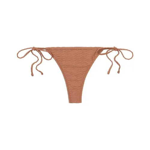 Victoria's Secret Mix & Match String Thong Bikini Bottom / C Swimming Shorts Women's Caramel