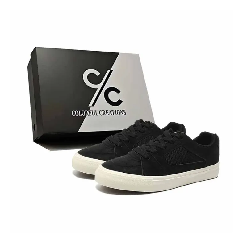 Colorful Creations Slip Resistant Cushioning Abrasion Resistant Breathable Low Top Skateboard Shoes Men's-0