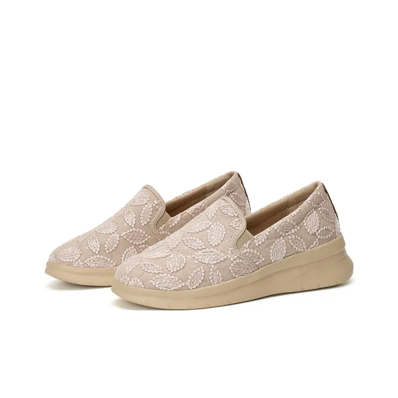Joy&Mario Anti Slip Wear Resistant Low Top Casual Shoes Women's-5