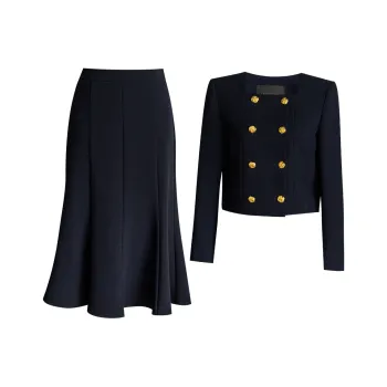 ROEYSHOUSE Skirt Set Women's Dark Blue