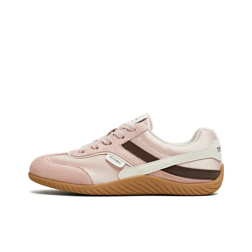 Teenmix Ballet At Your Fingertips Slip Resistant, Abrasion Resistant, Breathable Low Top Casual Shoes Women's Pink