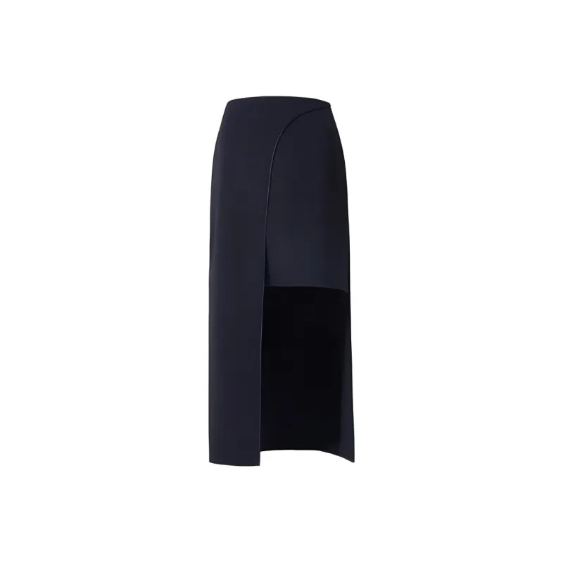 GABRIELE COLANGELO Casual Long Skirts Women's Navy Blue-0