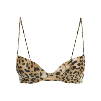 Roberto Cavalli SS24 Bikini Women's Brown