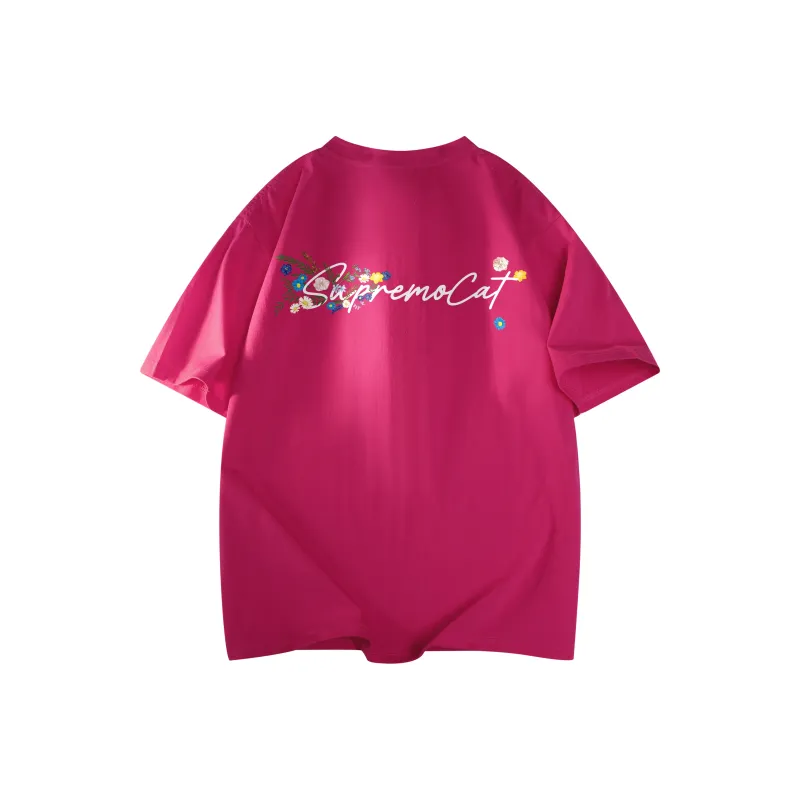 Supremo Cat T-Shirts Unisex-11