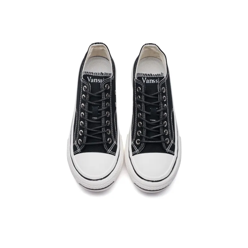VANSSI Low Top Canvas Shoes Men's-4
