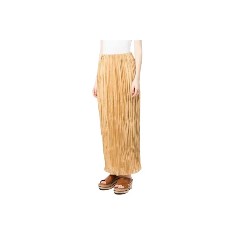 By Malene Birger Elisas Plissé effect Maxi Skirt-0