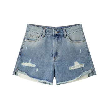 LEDIN Denim Shorts Women's