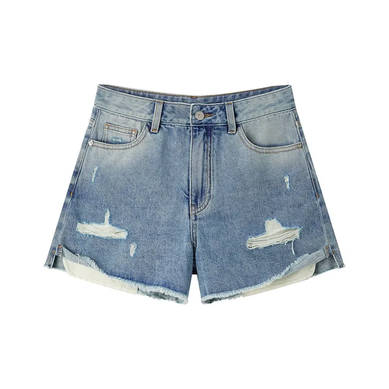 LEDIN Denim Shorts Women's-0