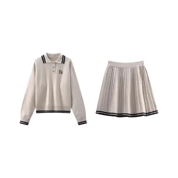 KUHNMARVIN Skirt Set Women's Camel