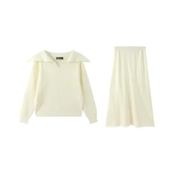 Adeworn Two Piece Skirt Sets Women's