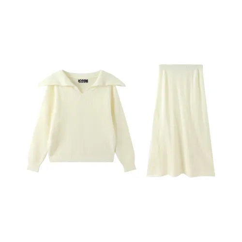 Adeworn Two Piece Skirt Sets Women's