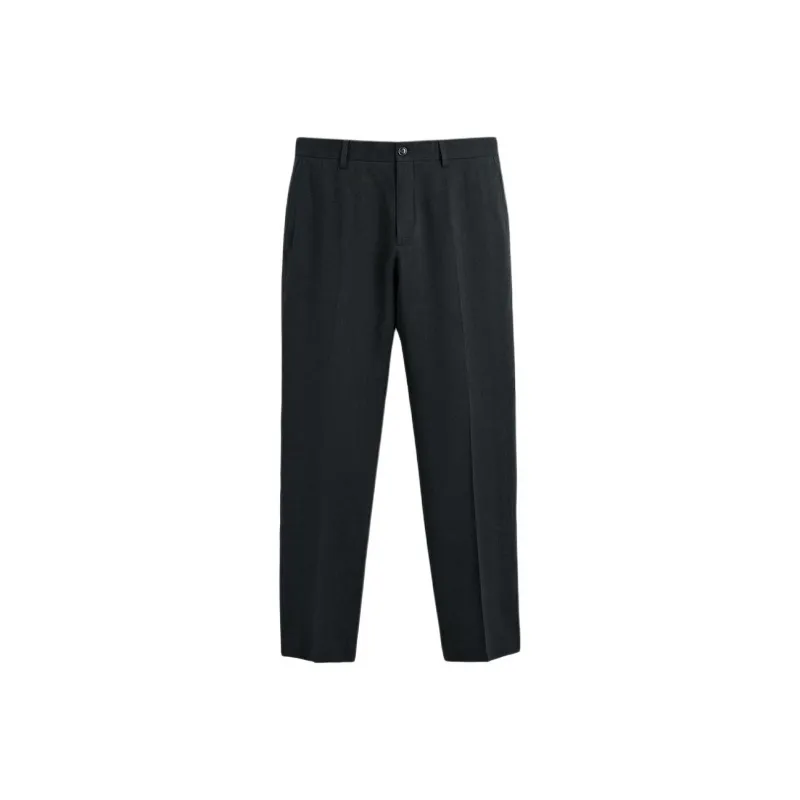 ZARA Suit Trousers Men Sea Blue-0