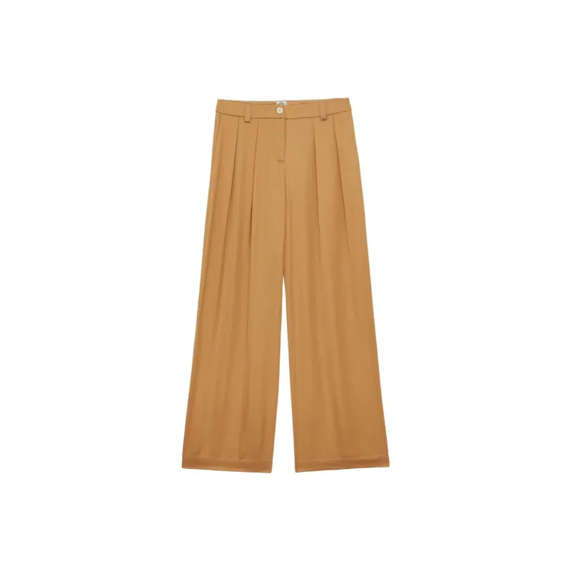 INES DE LA FRESSANGE Casual Pants Women's Camel-0