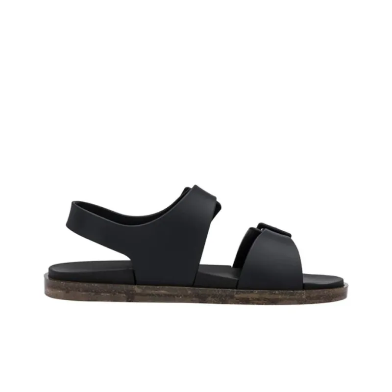 MELISSA Wide One Strap Sandals Women's Black-1