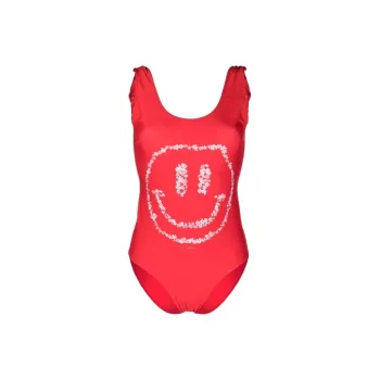 GANNI One Piece Swimsuits Women's Red