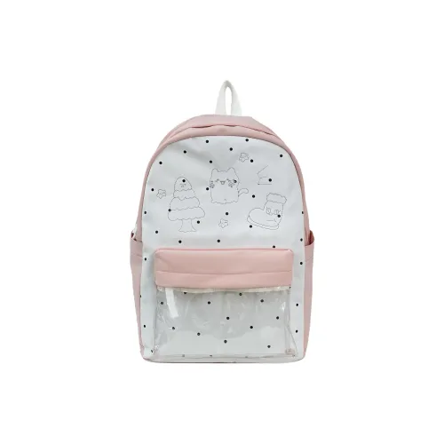 Travel Nylon Backpack Women's Multicolor