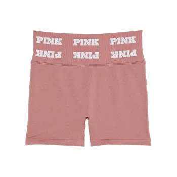 Victoria's Secret PINK SOFT SEAMLESS 3' SHORTS/Pink Sports Shorts Women's Pink