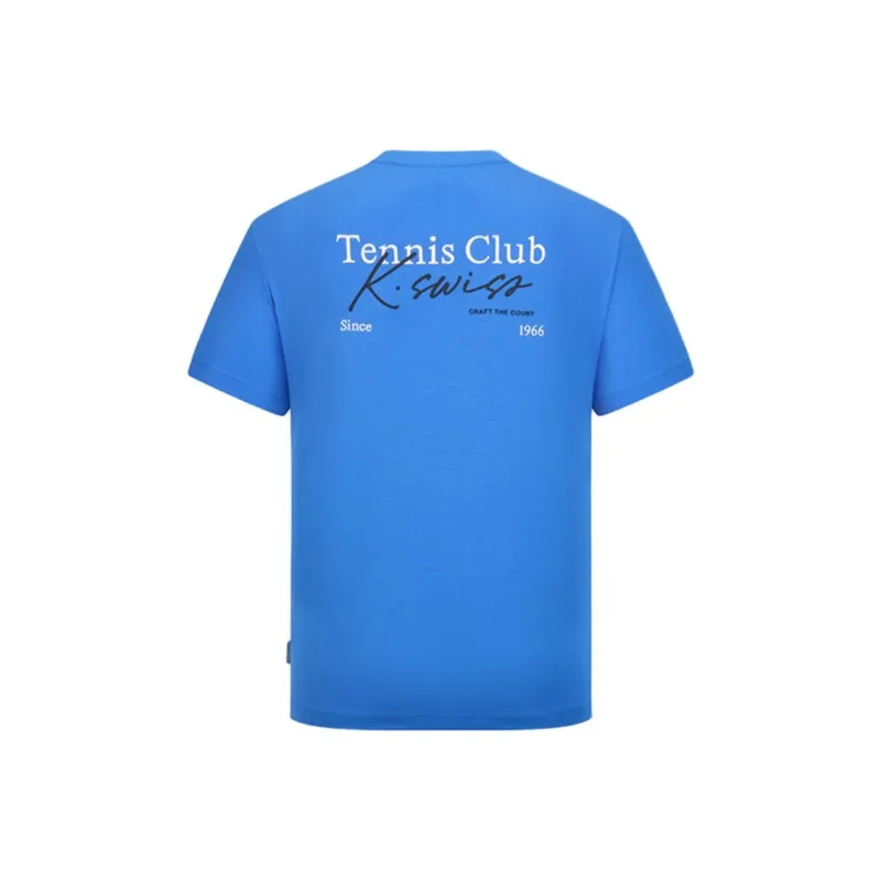 K·SWISS T Shirts Men Blue-1