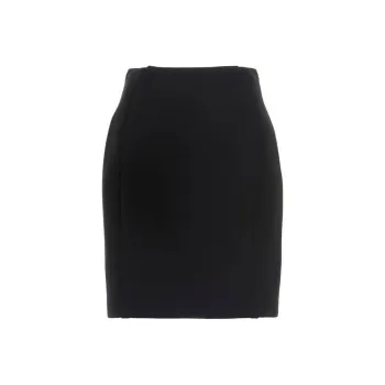VERSACE Casual Short Skirts Women's Black
