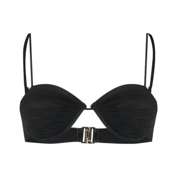 Self-portrait Self Portrait Ruched Bikini Top