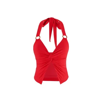 Tiger Mist Tank Tops Women's Red