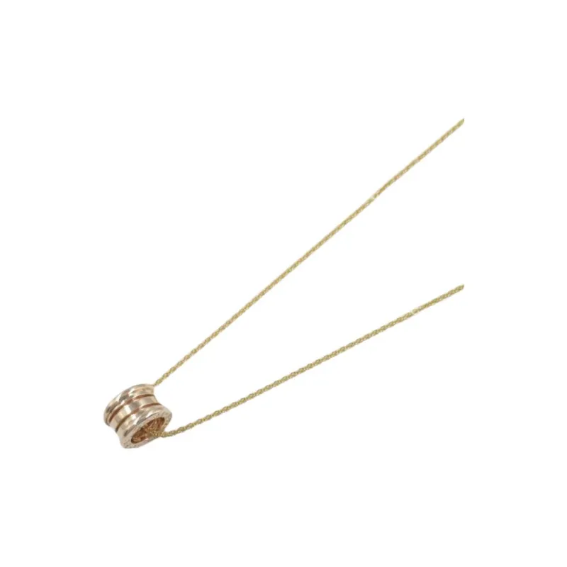 BVLGARI 2010s 18K Rose Gold B.zero1 Necklace-1
