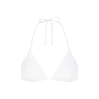 SKIMS SIGNATURE SWIM TRIANGLE TOP Bikini Women's SNOW/Snow