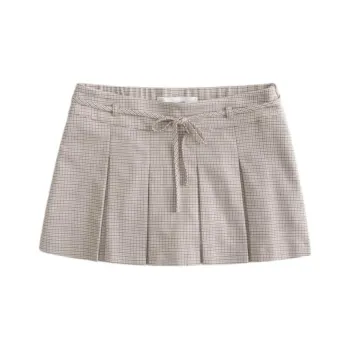 Hollister Casual Short Skirts Women's Light Brown