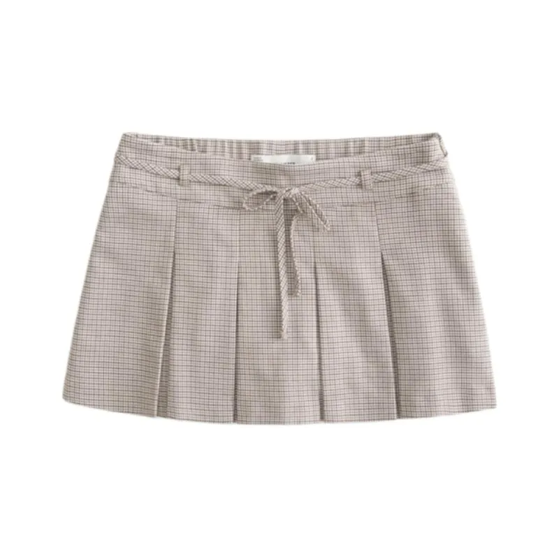 Hollister Casual Short Skirts Women's Light Brown-0