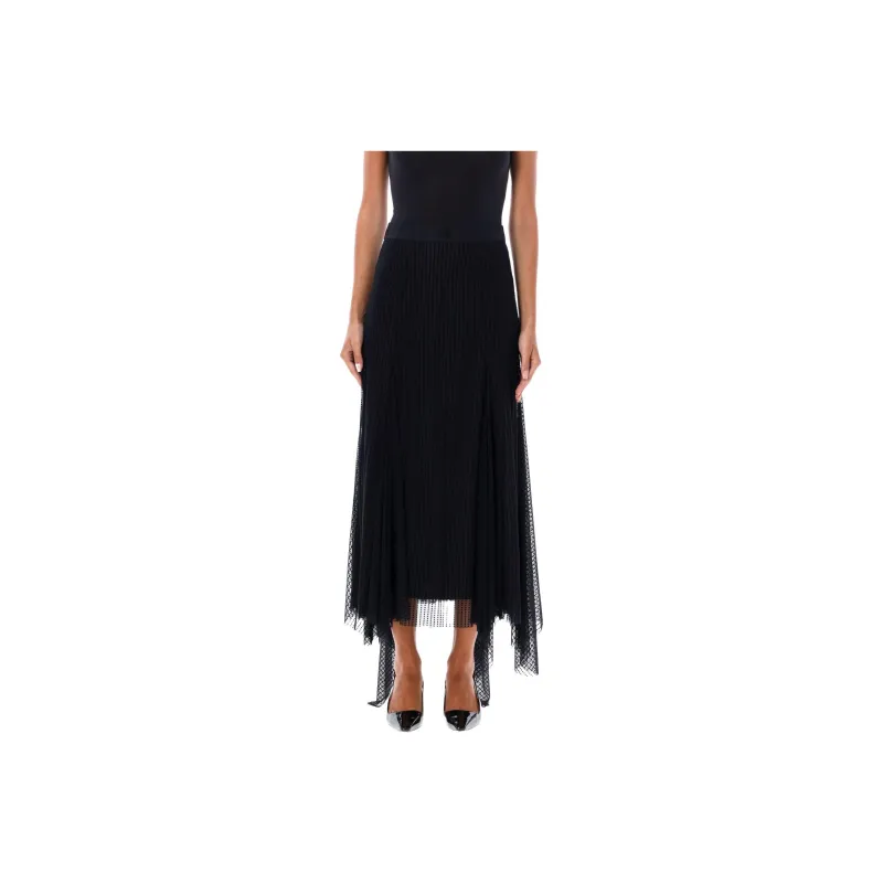 Givenchy Layered Tulle Midi Skirt-0