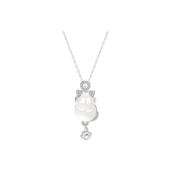 Shang Qianyi Natural Chalcedony Necklaces Women's