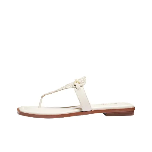 MICHAEL KORS Flip Flops Women's Cream