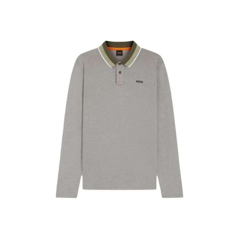 HUGO BOSS Polo Shirt Men's Light Gray-0