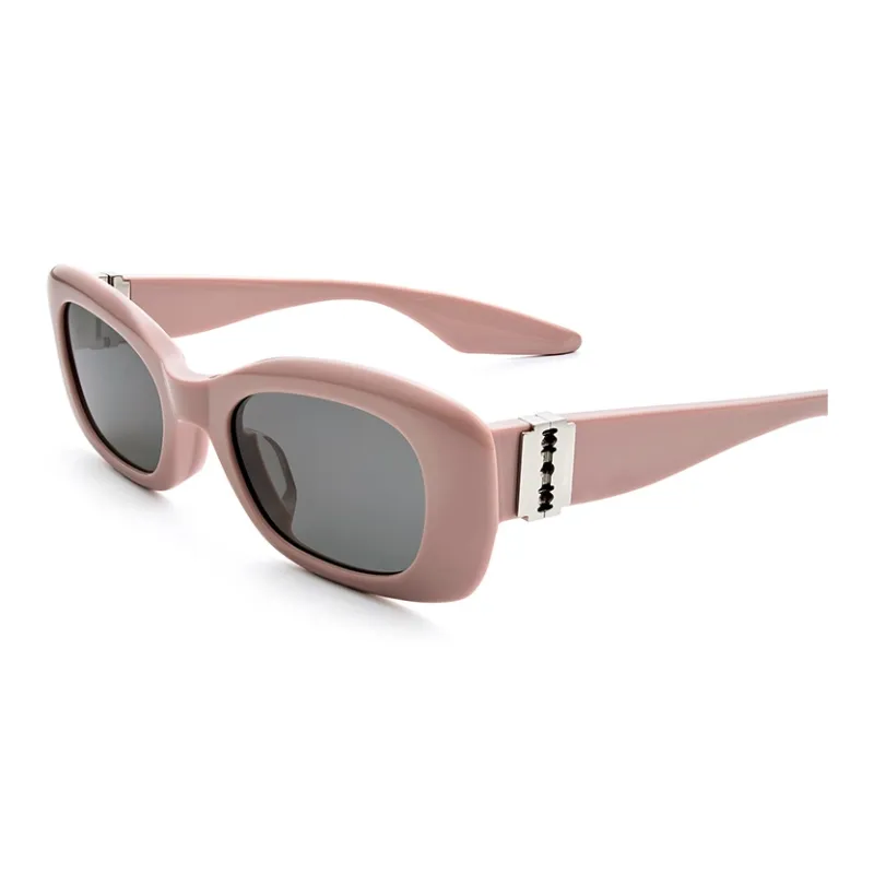 THE OWNER Plate Frame Rectangular Sunglasses Unisex-6
