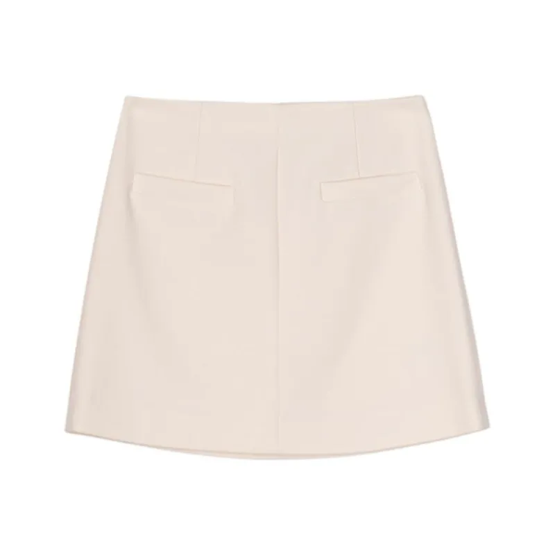 CLUB MONACO Casual Short Skirts Women's Ecru-0